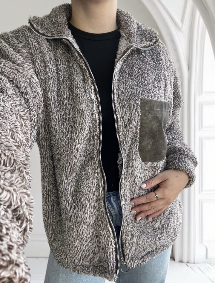 CAMPERA TEDDY - CHOCO