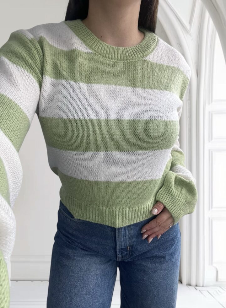 SWEATER CROACIA VERDE MANZANA