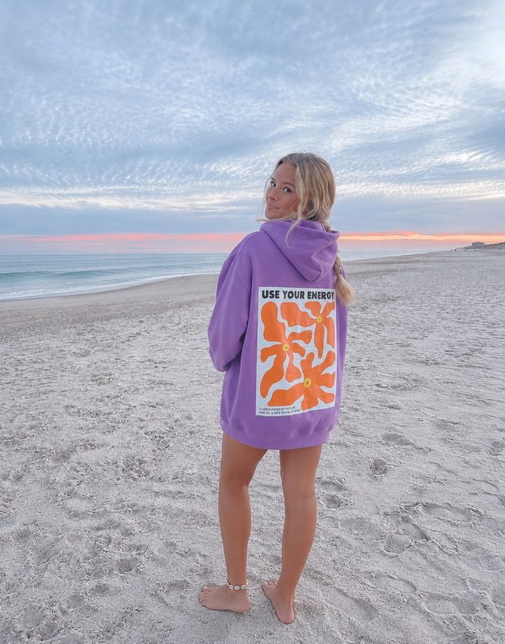 CANGURO HOODIE ENERGY - LILA